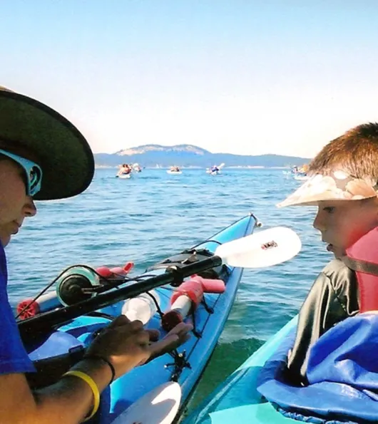 Roche Harbor Family Kayak