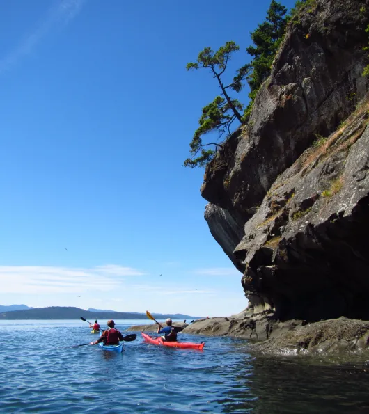 Kayaking in Roche Harbor