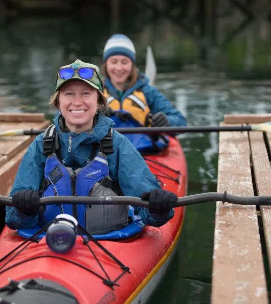 Kayaking in Roche Harbor